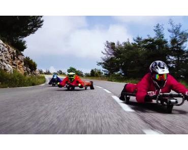 Mit Drift Trikes in den französischen Bergen