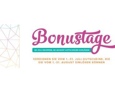 Bonustage & Weihnachten im Juli