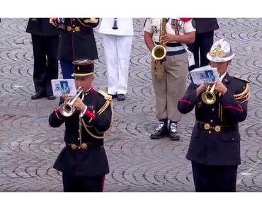 Französische Militärkapelle spielt stimmungsvolles Daft Punk Medley bei Trump-Besuch