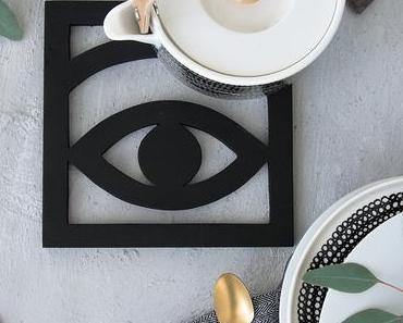 DIY Topfuntersetzer: Olle Eksell Auge