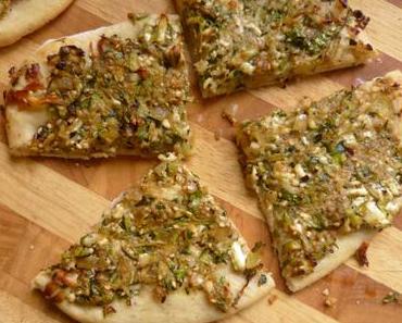 Manakish – Libanesische Pizza mit Zucchini