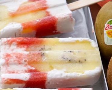Kiwi-Kokos-Popsicles [enthält Werbung]