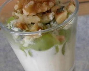 Trauben- Bergader-Verrines