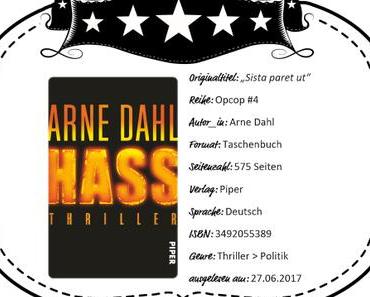 Arne Dahl – Hass