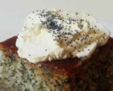 Haşhaşlı Revani / Grießsirupkuchen mit Mohnsamen