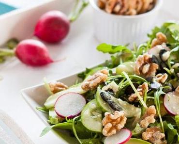 Vegan Monday Rucola-Nuss Salat