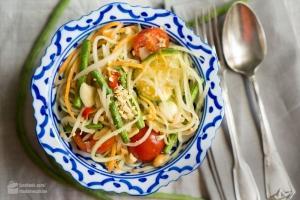 Thai Papaya-Salat