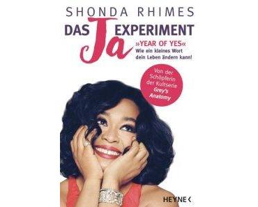 Das Ja-Experiment – Year of Yes von Shonda Rhimes #Rezension