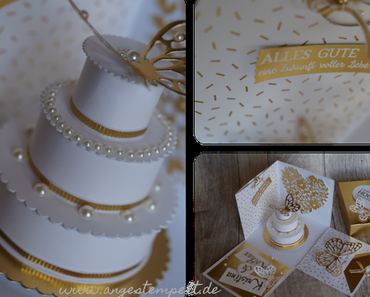 Hochzeitstorte in der Box