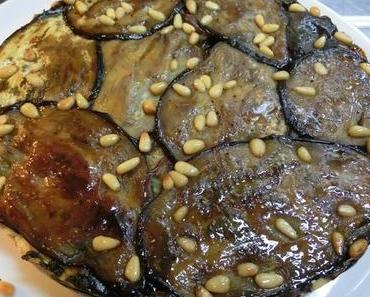 Auberginen-Tarte Tatin