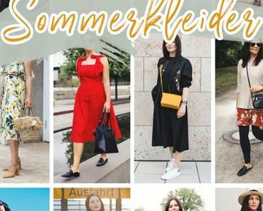 Outfit Lookbook: die schönsten Styles mit Sommerkleidern + Styletipp mit Kleidern für die Übergangszeit
