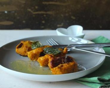 Kürbis-Gnocci mit Salbeibutter… der Herbst nähert sich