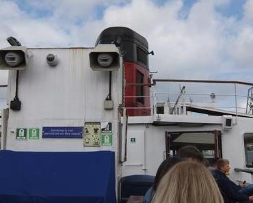 Schiffchen fahren vor Liverpool