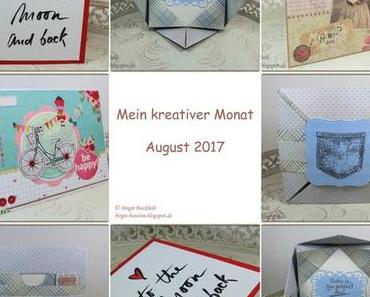 Mein kreativer Monat - August 2017