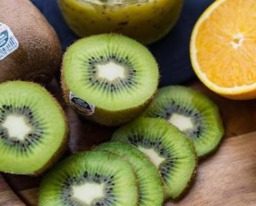 Kiwimarmelade mit Orangen und Mango… oder Konfitüre??? Fruchtaufstrich??? [enthält Werbung]