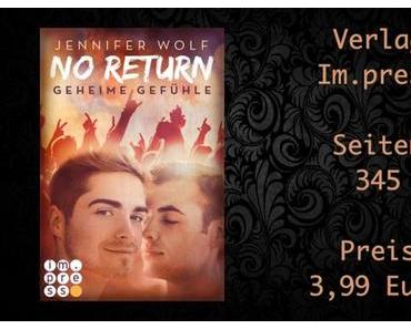 Rezension | No Return 1 - Geheime Gefühle von Jennifer Wolf