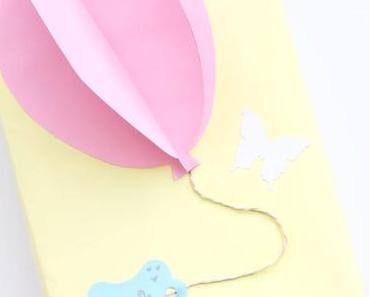 DIY Luftballon Geschenkverpackung | Classic Birthday mit Fiskars*