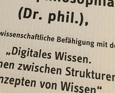 Nun ist es offiziell beurkundet… die Arbeit wird demnächst auch veröffentlicht.  #diss #done – via Instagram