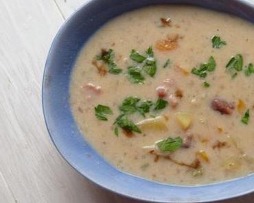 Kroatische Graupensuppe mit Bohnen