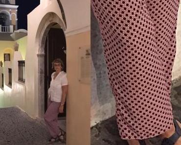 Eine Hose zur blauen Stunde – oder – Viskosehose mit Gummizug