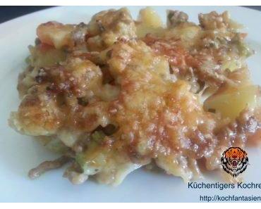 Hackfleisch Gemüseauflauf