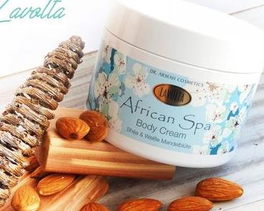 Lavolta   African Spa Body Cream -  Shea & weiße Mandelblüte  -  Feine Pflegeseifen