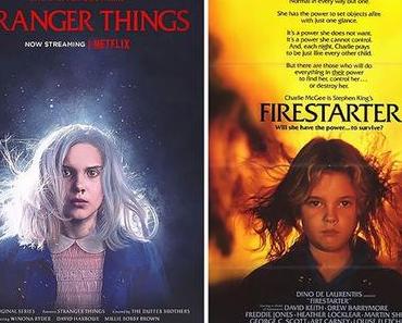 „Stranger Things“ Plakate, die an Horrorfilme der 80er erinnern