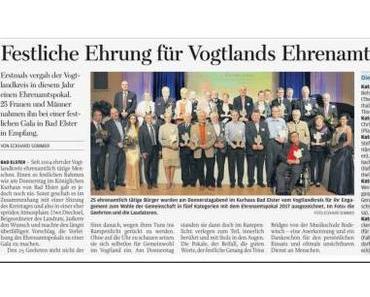 Ehrenamtsgala des Vogtlandkreises.