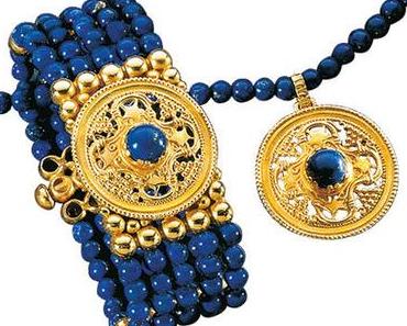 Museums Replikat – Schmuckset Konstantinopel mit Lapislazuli