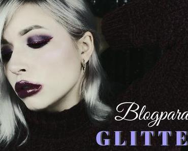 |Look| Blogparade Glitter: Smudged Red