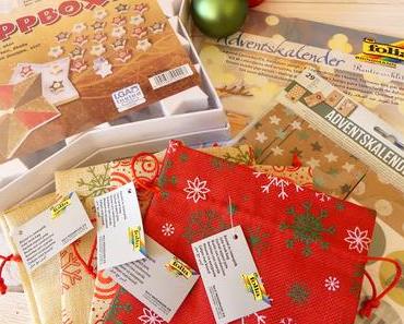 Adventskalender zum Selbermachen passend zu jedem Geschenk #Folia #DIY #Weihnachten
