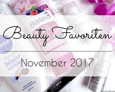 Beauty Favoriten November 2017