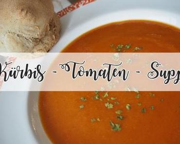 Kürbis-Tomaten-Suppe