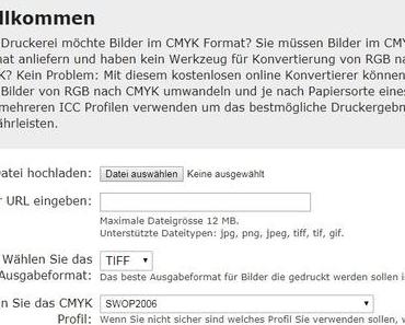 Bilder von RGB in CMYK umwandeln