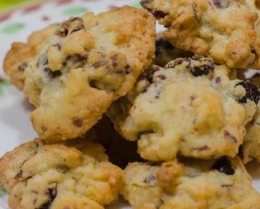 Cranberry-Kokos-Cookies (Backmischung)