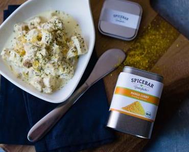 Geflügelsalat mit sous-vide gegarter Hähnchenbrust