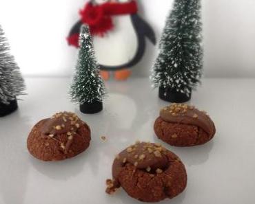 weihnachtskekse – schokokekse mit haselnuss