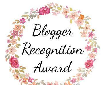 Aktion | Blogger´s Recognition Award