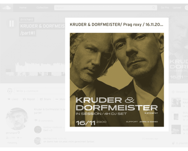 DJ-Set: Kruder & Dorfmeister – In Session @ Roxy Prag