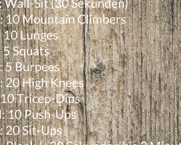 Spell the day and do your workout Trainingsplan