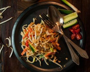 Healthy Soulfood im Winter: Pad Thai mit viel Gemüse!