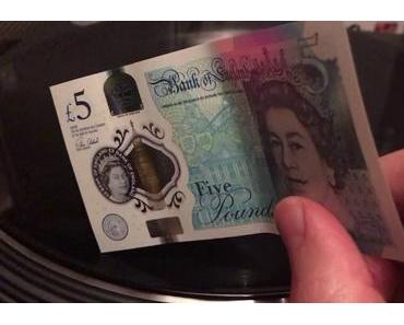 Geld macht Musik: Schallplatten mit Banknoten abspielen