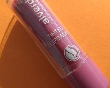 [Werbung] alverde Tinted Lipbalm Raspberry + Alterra Augenbrauenstift 01 Light Brown :)