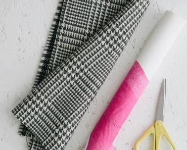 Wie mache ich eine Glencheck Envelope Clutch ohne zu nähen?