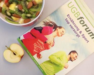 [Freitagsrezi] UGBforum spezial: Ernährung & Sport – top versorgt
