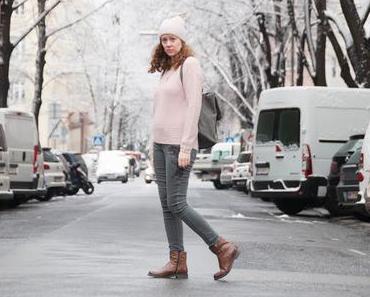 {OOTD} Puderrosa im Pulverschnee