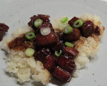 Asiatisch geschmorter Schweinebauch