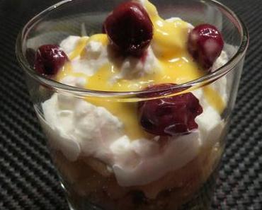 Eierlikör-Dessert „Winterapfel“