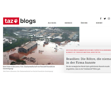 Über die Verantwortung der Industrie: Umweltskandal in Brasilien