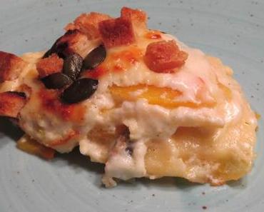 Kürbis-Lasagne mit „Knusperkruste“
